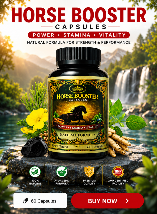 HORSE BOOSTER PROMOTES NATURAL ENERGY & DAILY WELLNESS